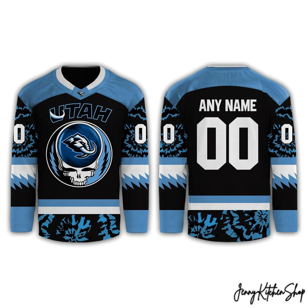 Utah Mammoth Grateful Dead Night 2026 Hockey Jersey