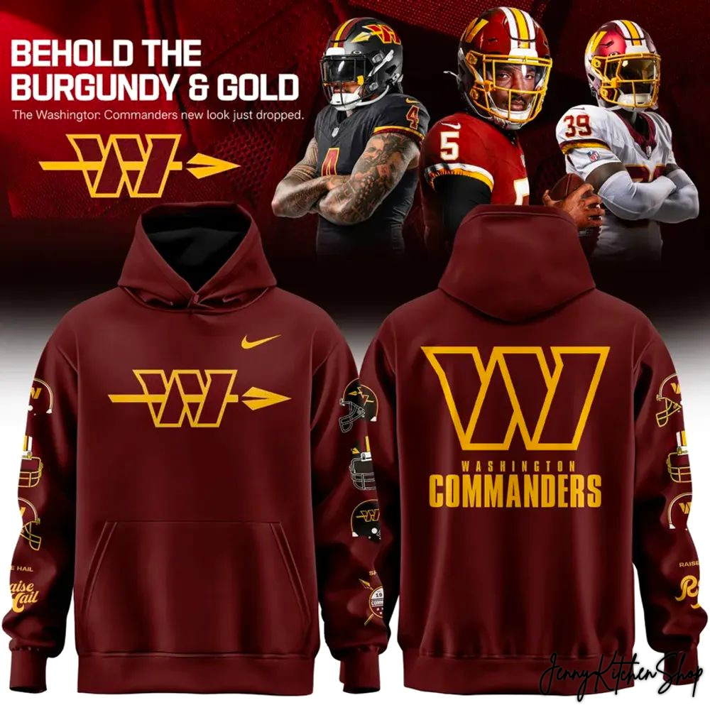 Washington Commanders Black Franchise Focus Club Hoodie