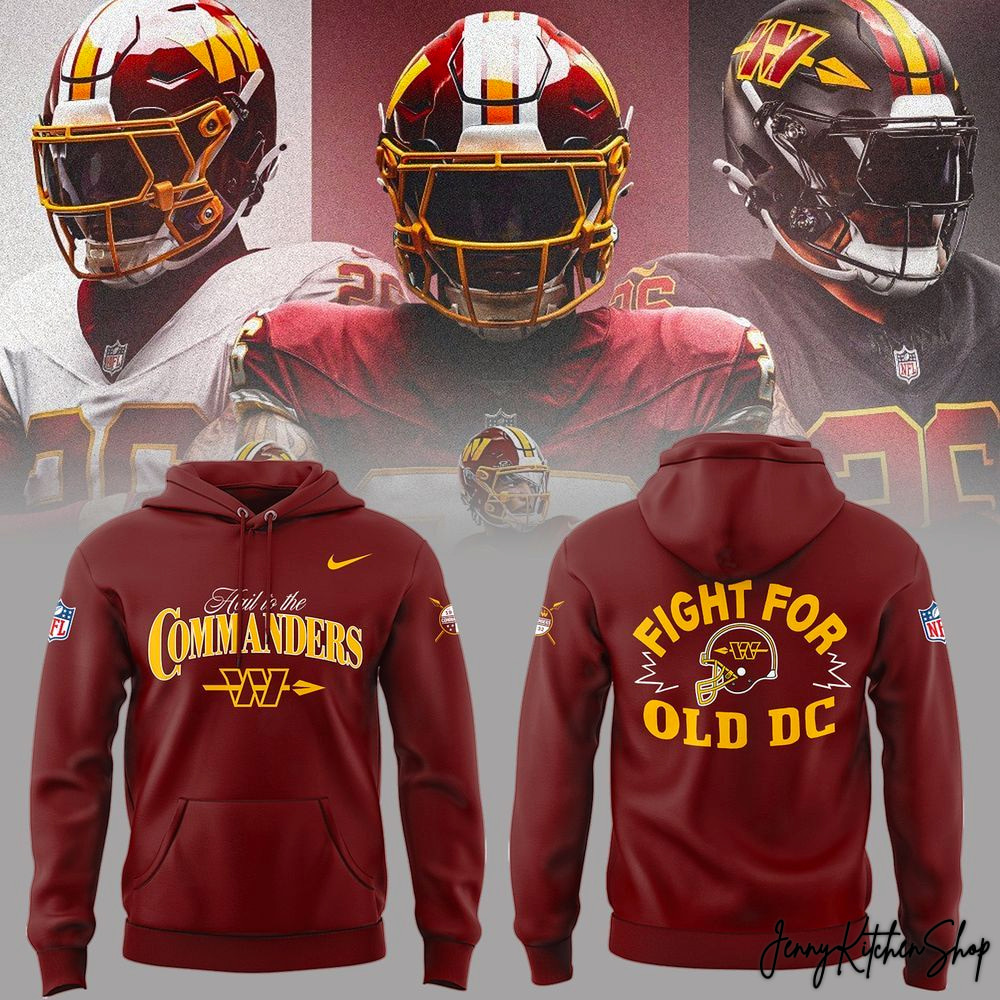 Washington Commanders Hail Raiser Alternate 2026 Special Hoodie