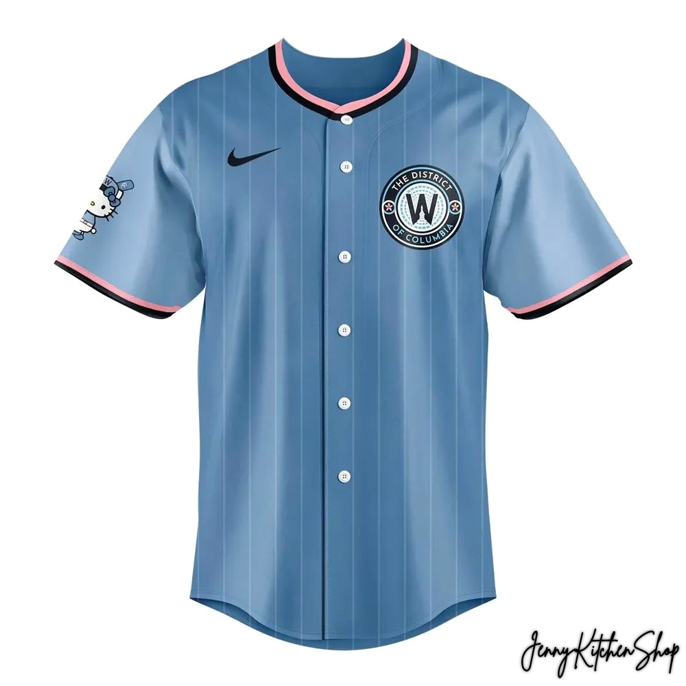 Washington Nationals Hello Kitty Night 2026 Jersey
