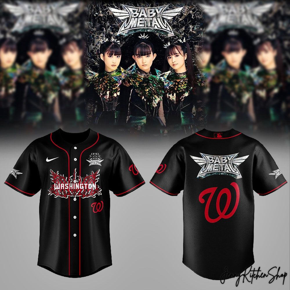 Washington Nationals x BABYMETAL World Tour 2026 Jersey