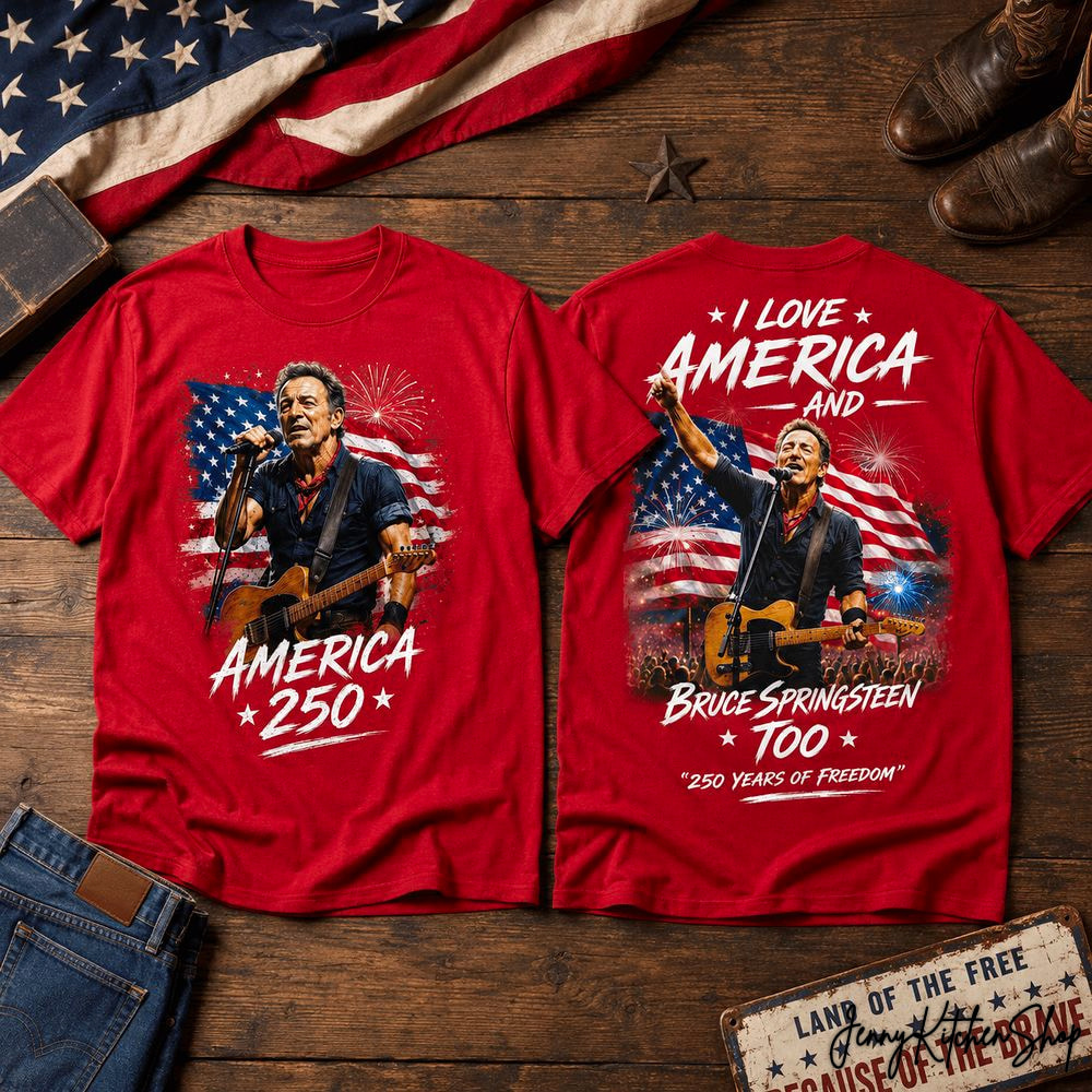 Bruce Springsteen America 250 Years Of Freedom Shirt