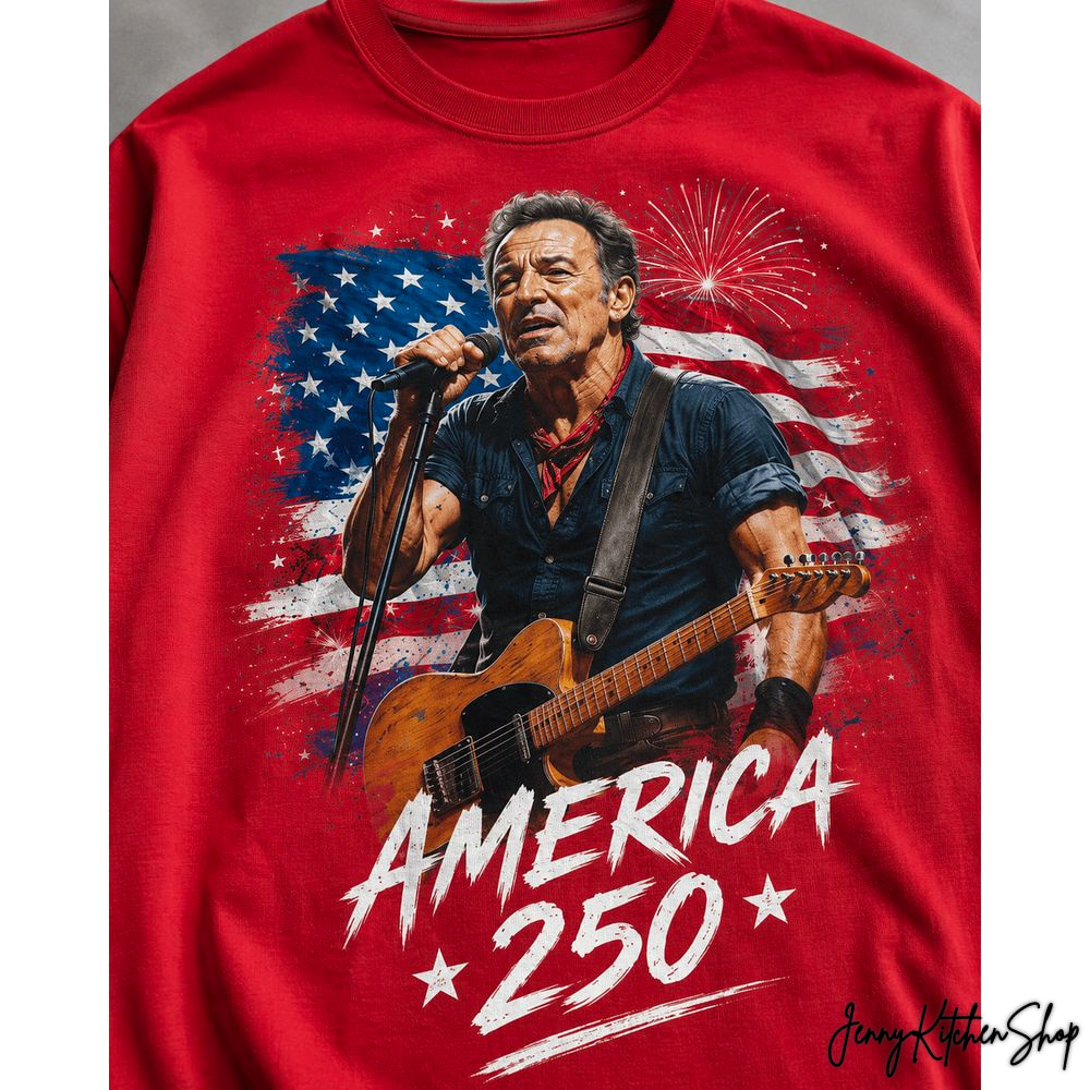 Bruce Springsteen America 250 Years Of Freedom Shirt