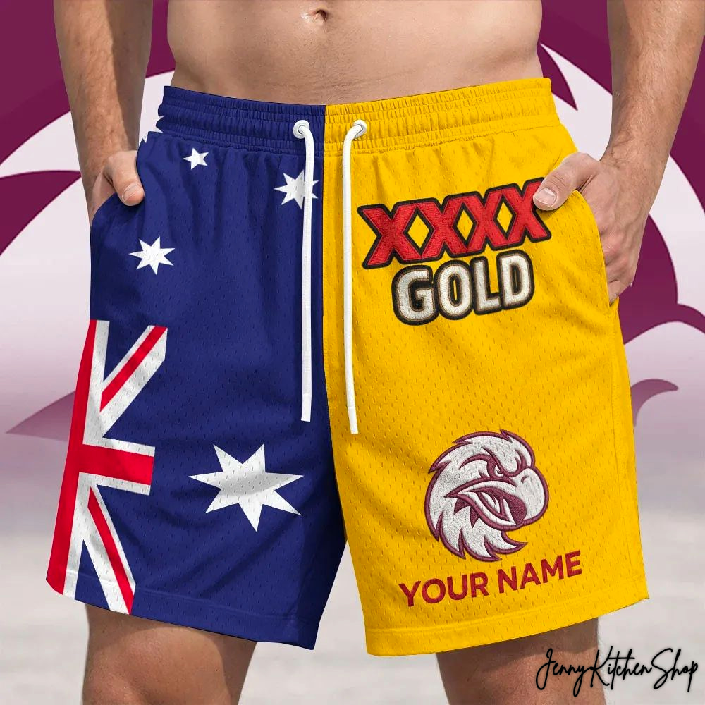Manly Sea Eagles x XXXX Gold Beer AU Short