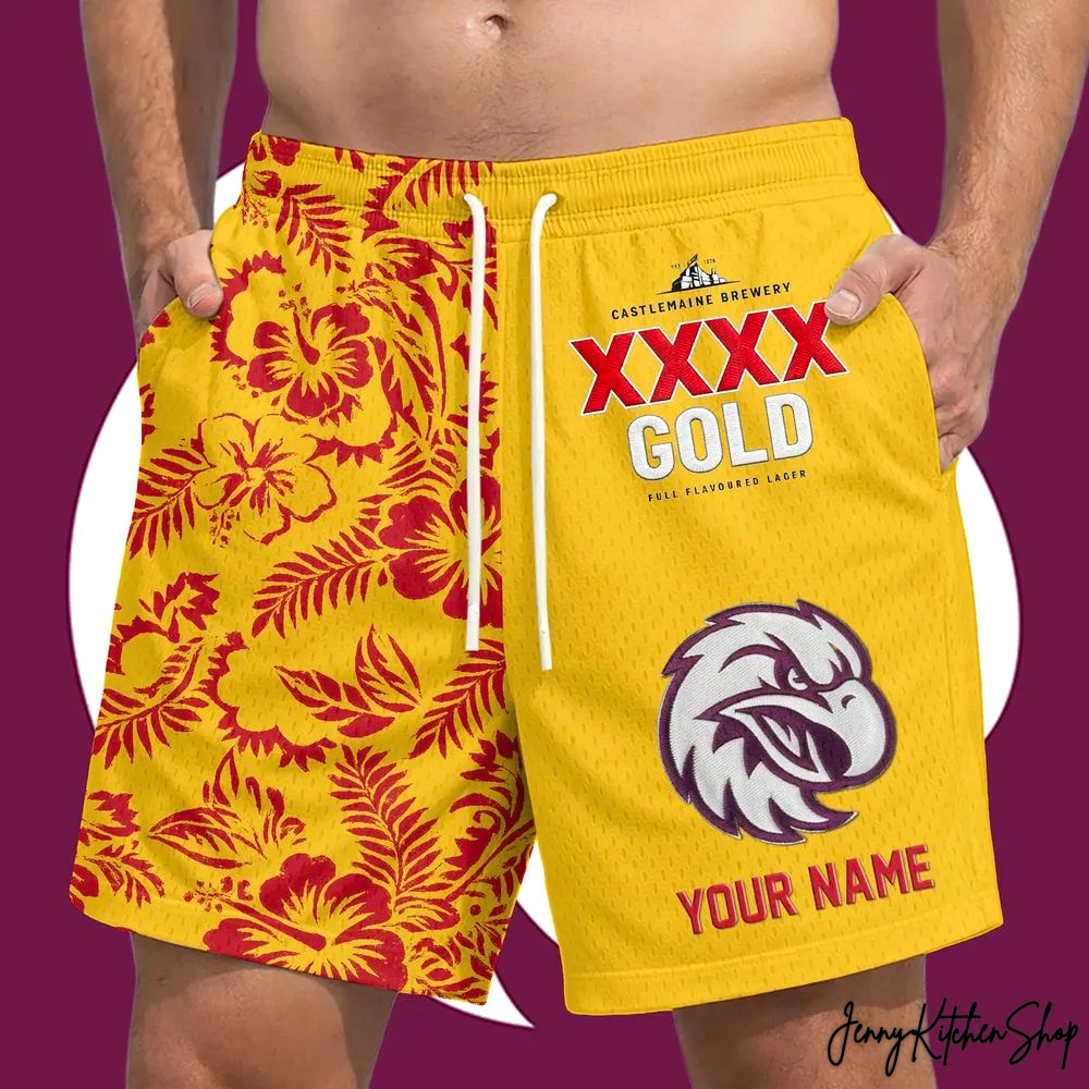 Manly Sea Eagles x XXXX Gold Beer Short